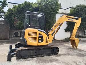 Excavatrice Komatsu d'occasion en bon état Mini pelle Komatsu d'occasion PC55 Excavatrice Komatsu d'occasion à vendre - Product Image 3