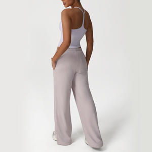 2025 nuovo gilet da Yoga da <span class=keywords><strong>donna</strong></span> per il tempo libero Set da <span class=keywords><strong>donna</strong></span> Yoga da palestra Set da <span class=keywords><strong>Fitness</strong></span> per il tempo libero pantaloni sportivi ad asciugatura rapida <span class=keywords><strong>maglia</strong></span> a maniche lunghe - Product Image 2