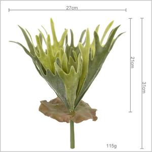 Plantes artificielles en vrac, grandes plantes vertes ornementales, fournitures de jardin artificielles, <span class=keywords><strong>d</strong></span>écorations, gazon artificiel, fougères simulées - Product Image 2