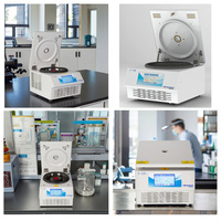 HENGNUO 3-16N Universal High Speed Refrigerated Microcentrifuge 16500rpm 24148xg Stainless Steel Aluminum Benchtop 4-37