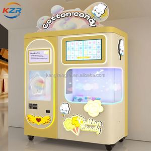 Nouvelle machine à barbe à papa intelligente entièrement automatique, distributeur automatique sans personnel, pour sites touristiques et autres startups commerciales - Product Image 1