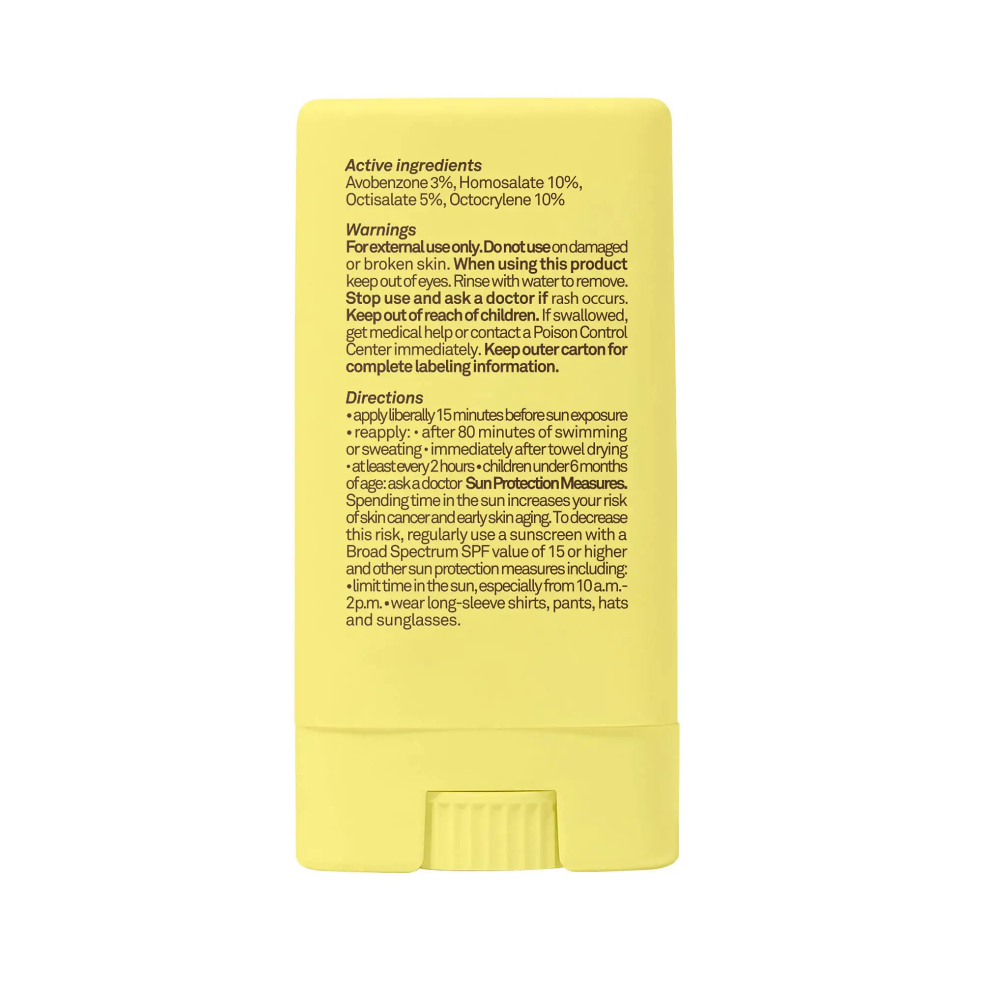 Melao Kids SPF 50 Clear Sunscreen Face Stick Octinoxate & Oxybenzone Free Broad Spectrum UVA/UVB Sunscreen | 0,53 oz
