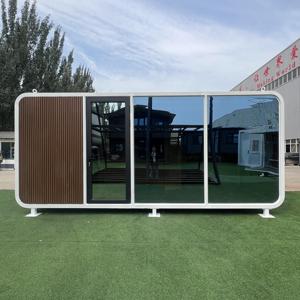 Tenshine <span class=keywords><strong>Casa</strong></span> Prefabbricata Moderna Traspirante Salvaspazio Tipo Apple Cabin, Modulare, Multifunzionale, <span class=keywords><strong>Casa</strong></span> <span class=keywords><strong>Mobile</strong></span>, Pod per Hotel, <span class=keywords><strong>Campeggio</strong></span> - Product Image 3