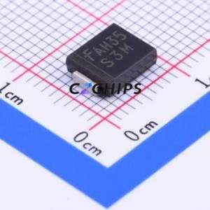 Diodo S3M SMC (DO-214AB) Original y Nuevo, Diodo de Propósito General, Proveedor de Componentes Electrónicos al por Mayor y Servicio de Lista de Materiales - Product Image 1