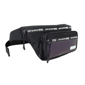 Vietnam Factory Fanny Pack for Men Women Waist Bag with Headphone Jack and 3-Zipper Pockets <b>Adjustable</b> <b>Straps</b> - Product Image 4