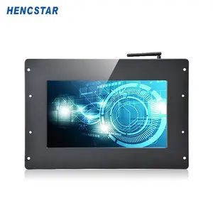 13 inch công nghiệp cảm ứng điện dung hiển thị LCD nhúng máy tính điều khiển công nghiệp tủ màn hình cảm ứng không thấm nước