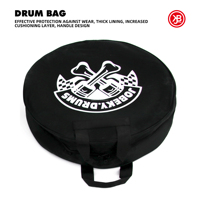 Beatello JBK Black Drum Cases Portable Snare Tom Bass Pad Drum Set Bag Suitable for Drum Set