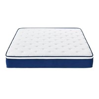 Matelas de 25 cm Ressort de poche en mousse à mémoire de forme Mobilier de maison moderne pour Villa Hôtel Hôpital Chambre Vente en gros Matressess hybride