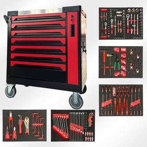 420pcs Professional <strong>Mechanic</strong> <strong>Tool</strong> <strong>Set</strong> with Heavy Duty <strong>Tool</strong> Cabinet Automotive Garage Socket Wrench <strong>Tool</strong> Trolley OEM - Product Image 6