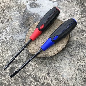 S2 Alloy Steel Flat Head <b>Screwdriver</b> 150 Mm Magnetic Tip Industrial Grade Polished Finish Plastic Handle - Product Image 3