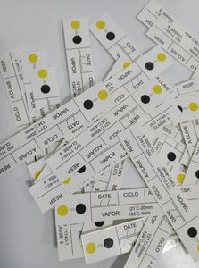 Cartes de stérilisation à la vapeur autoclave de classe 6, bandelettes indicatrices de vapeur chimique pour fournitures médicales dentaires - Product Image 3