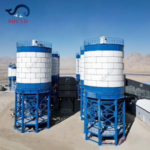 Silo à ciment boulonné de 2000 tonnes pour le stockage de poudre dans les centrales à béton - Product Image 1