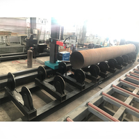 Découpeuse de tuyau de plasma de CNC de 5 axes pour le mandrin 500mm 800mm de tube en métal