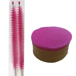 Huazhimeng haute imitation poils en nylon synthétique Pa66 poils en plastique filament de brosse croisée