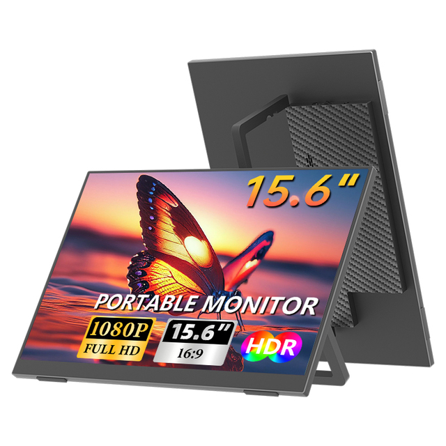 OEM/ODM 15.6 Inch IPS 1080P 60Hz LED Widescreen Gaming Type C for HDR Portable Monitor