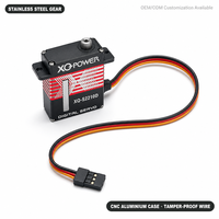 XQ POWER S2210D 11kg-cm Servomoteur numérique sans noyau à couple élevé, micro-mini, programmable, pour hélicoptère RC et avion à voilure fixe 8.4V