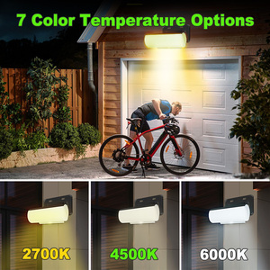 Nouvelle lampe solaire 2024, 2700K/4500K/6000K, dimmable, intérieur/extérieur, lampe solaire LED avec télécommande, étanche IP65, projecteur solaire - Product Image 5