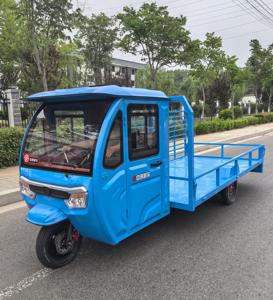 Véhicule électrique à trois roues en promotion : <span class=keywords><strong>Tricycle</strong></span> cargo avec cabine conducteur et capacité de charge de 600 kg - Product Image 4