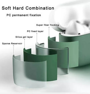 Étui <span class=keywords><strong>de</strong></span> Protection en Silicone en Gros pour <span class=keywords><strong>AirPods</strong></span> Pro <span class=keywords><strong>2</strong></span> 3, Housse pour <span class=keywords><strong>AirPods</strong></span> <span class=keywords><strong>2</strong></span> 4 avec Recharge <span class=keywords><strong>Sans</strong></span> <span class=keywords><strong>Fil</strong></span>, Coque pour Écouteurs avec Crochet - Product Image 4