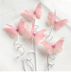 Decoraciones de Boda, Alas de Mariposa, Decoración de Pastel de Boda Hermosa <span class=keywords><strong>para</strong></span> Fiesta de <span class=keywords><strong>Cumpleaños</strong></span> - Product Image 5