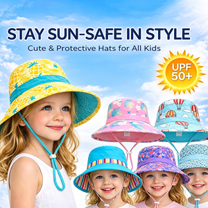 Chapeau de pêcheur rayé pour tout-petits, protection solaire UPF 50, maille respirante pour bébés, garçons et filles, casquette de plage <span class=keywords><strong>d</strong></span>'été en plein air - Product Image 3