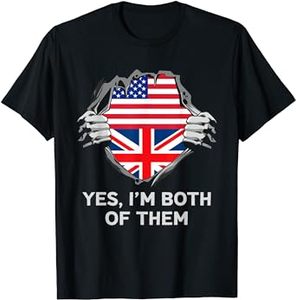<strong>UK</strong> Tea Pot Union Jack United Kingdom <strong>Men</strong> <strong>Shirt</strong> Wholesale England <strong>Funny</strong> Tea <strong>T</strong>-<strong>Shirt</strong> Print on Demand Summer Short Sleeve Cotton - Product Image 5