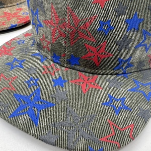 Vintage <strong>Hats</strong> Wholesale Custom Snapback Cap High Quality Fashion Rubber Print Star Logo Green Gorras Fitted <strong>Hat</strong> Flat Brim for Men - Product Image 6