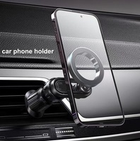 Nouveau support de téléphone portable magnétique N52 circulaire pour navigation, fixation sur grille d'aération de voiture, vente en gros