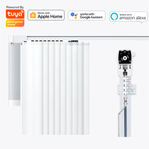 <span class=keywords><strong>Rideau</strong></span> électrique motorisé silencieux, avec <span class=keywords><strong>moteur</strong></span> de commande vocale, pour maison, nouveau modèle 2020 - Product Image 5