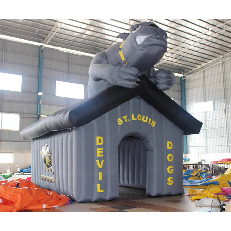 वाणिज्यिक सफेद पोर्टेबल एलईडी डिस्को प्रकाश मोबाइल रात क्लब तम्बू Inflatable क्लब पार्टी तम्बू inflatable नाइट क्लब