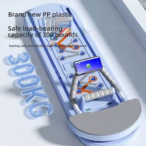 Planche de yoga et de <span class=keywords><strong>Pilates</strong></span> pliable multifonctionnelle, durable et légère, en matériau PP, pour exercices abdominaux et du corps entier - Product Image 2