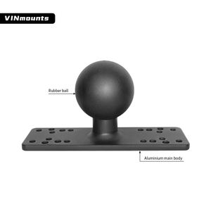 VINmounts Support Ball 2.25" pour Fish Finder, plaque de montage marine universelle en aluminium, VIN-D-006 - Product Image 2