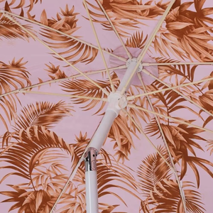 Sombrilla de playa con estampado de diseño moderno personalizado para muebles de exterior <span class=keywords><strong>en</strong></span> hoteles patios parques vacaciones <span class=keywords><strong>en</strong></span> <span class=keywords><strong>la</strong></span> playa - Product Image 3