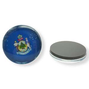 Aimants de réfrigérateur en verre personnalisés, souvenirs de lieux touristiques du monde entier - Product Image 4