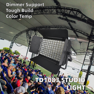 Luz de inundación LED de 3W TV Live Bar <span class=keywords><strong>Pub</strong></span> Pro Equipo de efecto de escenario 108PCS * DMX512 Modo de control Luz de estudio Cuerpo de aluminio - Product Image 2