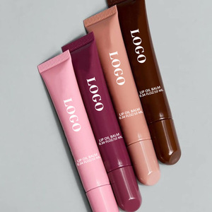 Squeeze Lip Glaze Hidratante Impermeável Lip <span class=keywords><strong>Balm</strong></span> Private Label Glitter Nutritivo Vegan Alto-brilho Plump Lip Gloss - Product Image 4