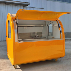 New Arrival Two Sided Kisok Ordeorder Tricycle Truck Trolley Cart Street Tri Pod 2024 Touchscreen Touch Screen Sweet Food Kiosk - Product Image 1