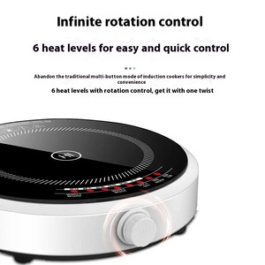 Mini-cuisinière à induction pour usage domestique, idéale pour le commerce transfrontalier (Afrique, Vietnam, Russie), en plastique, alimentation électrique, à poser sur comptoir - Product Image 2