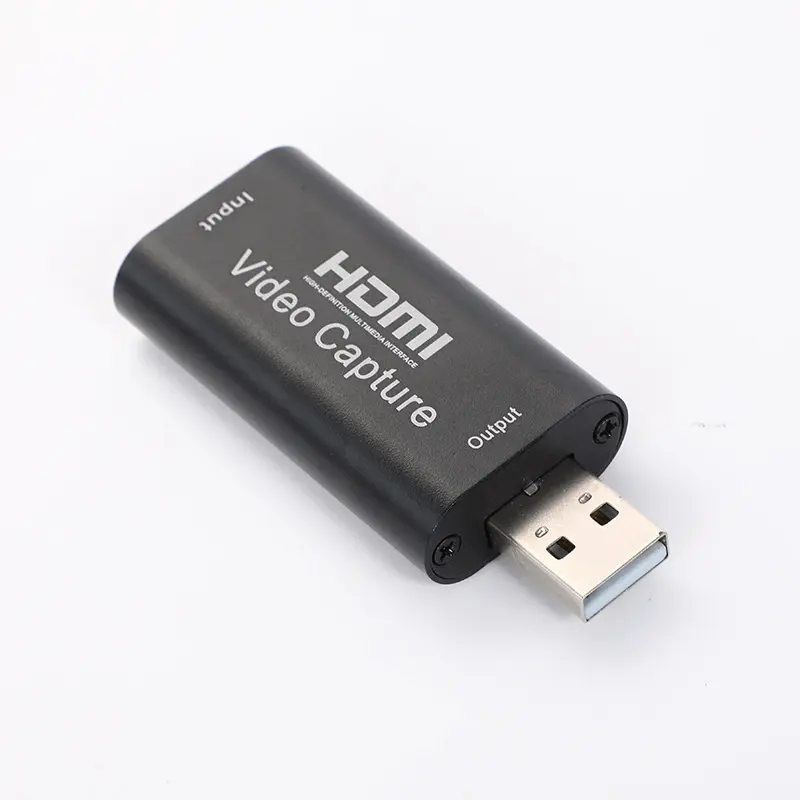 ขายส่ง H2U USB2.0เสียงการ์ดจับภาพวิดีโออุปกรณ์บันทึกอัลตร้า4พัน30fps ตัวอย่างและการจัดเก็บสำหรับถ่ายทอดสด,สตรีมมิ่ง