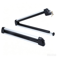 Porte-ski antivol verrouillable pour toit de voiture, porte-ski verrouillable pour SUV, barre transversale