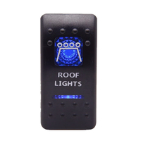Interrupteur à bascule pour barre lumineuse de toit, 5 broches, 12V 20A, LED de qualité marine pour bateau, camion, camping-car