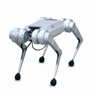 Cão robô de 4 pernas para inteligência artificial, animais simulados do ritmo steady para laboratório