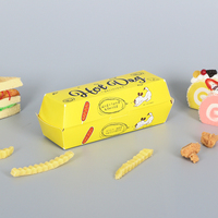 Barquettes personnalisées pour hot-dogs, nachos, tacos, corn-dogs, plateau de service, plateau de nourriture, plateau en carton jetable pour l'emballage des hot-dogs