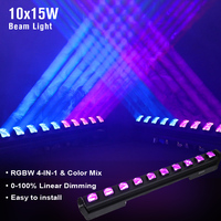 Luz de Cabeza Móvil Betopper Big Dipper L1015 con 10 Ojos LED de 10x15W RGBW 4 en 1 y Efecto de Haz de Colores Mixtos