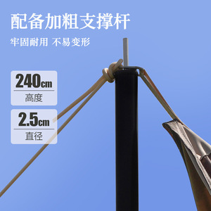 Pengke E-Clan Outdoor <b>Canopy</b> <b>Tent</b> 3x3 3x4 3x5 Silver Coated Waterproof Sun Shelter Camping Picnic Use - Product Image 4