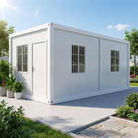 Maisons préfabriquées à assemblage rapide, conteneurs modulaires, maisons miniatures modernes, maisons conteneurs portables et démontables pour l'extérieur