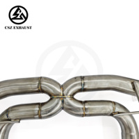 Nouvel échappement de performance CSZ pour BMW G30 530i 540i B58 3.0T en acier inoxydable 304, échappement à soupapes, accessoires auto, tuyau droit, catback