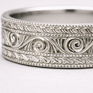 Anillo de platino con diamantes de moda, acabado pulido brillante, diseño elegante para mujer, joyería nupcial, regalo de aniversario - Product Image 6