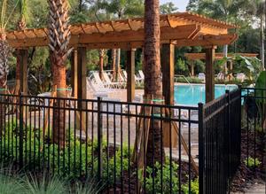 Bột Tráng Tùy Chỉnh Hiện Đại Di Động Ngoài Trời Kim Loại Hàng Rào Panels - Product Image 4