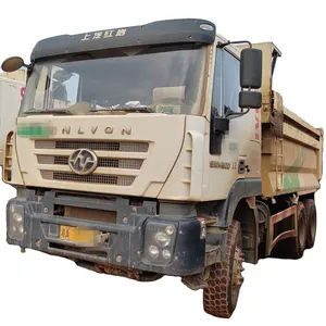 hongyan 320hp 10wheels euro5 6*4 medium heavy used dumper tipping lorries 6X4 tipper dump vehicle trucks for mining transport